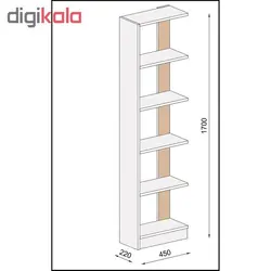 کتابخانه کاتن مدل 1321