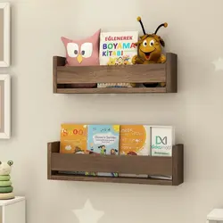 کتابخانه طرح دیواری کاتن مدل 1310