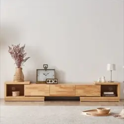 میز تلویزیون کاتن با طراحی مدرن و ارگانیک مدل 492
