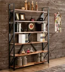 کتابخانه شیک و مدرن کاتن مدل 89