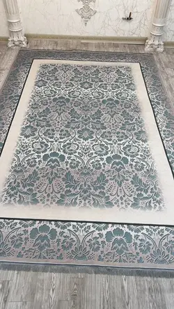 فرشینه ترمزدار کرم و سبز B۱۸۱۳ - با فیلم زنده