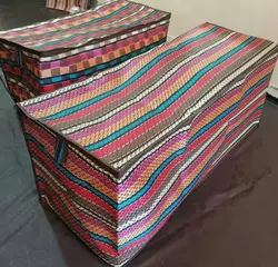 کاور رختخواب جاجیم سایز دوازده با ابعاد (۶۰ * ۶۰ * ۱۴۰) نظم دهنده لباس و لحاف و تشک - ارسال رایگان