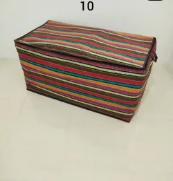 کاور رختخواب جاجیم سایز ده با ابعاد (۶۰ * ۶۰ * ۱۲۰) نظم دهنده لباس و لحاف و تشک - ارسال رایگان