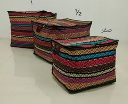 کاور رختخواب جاجیم سایز صفر با ابعاد (٢۵ * ٢۵ * ۵۰) نظم دهنده لباس و لحاف و تشک - ارسال رایگان