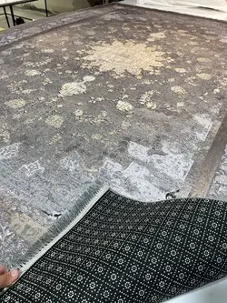 فرشینه ترمزدار طوسی طلایی B۱۵۶۷ - با فیلم زنده