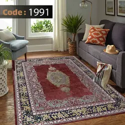 روفرشی کشدار زرشکی طوسی طلایی B۱۹۹۱ - با فیلم زنده