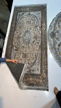 فرشینه ترمزدار طوسی طلایی B۱۶۱۰ - با فیلم زنده