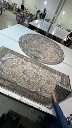 فرشینه ترمزدار طوسی طلایی B۱۶۱۰ - با فیلم زنده