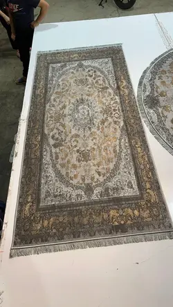 فرشینه ترمزدار طوسی طلایی B۱۶۱۰ - با فیلم زنده