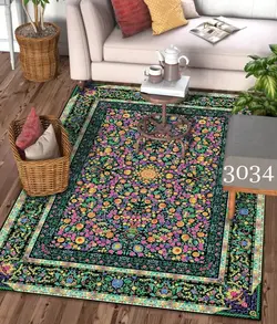 روفرشی کشدار طرح کرمان D۳۰34 - تحویل 7 روز کاری - با فیلم زنده