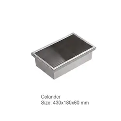 سینک استیل مونتینا کد 4609