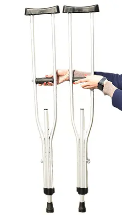 عصا زیر بغل آلومینیوم ایبکا با سایزبندی