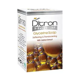 صابون گلیسیرین شفاف GLYCERINE حاوی روغن کرچک دیترون 110g
