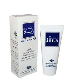 كرم مرطوب كننده کلاژن پوست حساس و آسیب دیده دکتر ژیلا
