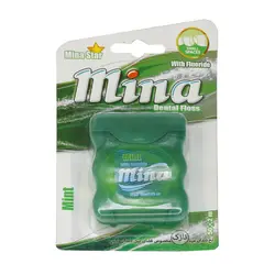 نخ دندان نازک با اسانس نعنا 50 متر میناب