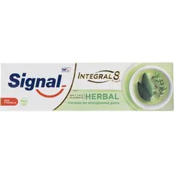 خمیردندان اینتگرال 8 کاره روغن مریم گلی و آویشن سیگنال 75 میلی لیتر                                    Signal Integral 8 Herbal Toothpaste 75ml