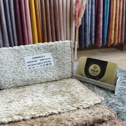 پارچه مبلی مخمل پتینه کارملو کد 2