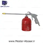 پک 5 تکه ابزار بادی ادون پیستوله رنگ نازل باد گازوئیل پاش گیج باد و شیلنگ فنری کمپرسور هوا ادون مدل EDON WP-5