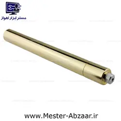 لیزر پوینتر حرارتی برد بلند طلایی با کیف طرح فلزی 5 سر رقص نور شارژی مدل laser gold 2124