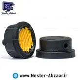 فیلتر هوا کمپرسور باد سایلنت رزوه 1/4 مناسب پمپ های ادون، باس، اینتیمکس و آپ اسپریت و .. بی صدا پلاستیکی مدل filter plast