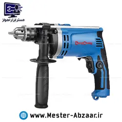 دریل برقی چکشی 16 میلی متری 710 وات دیمردار دانگ چنگ مدل DONG CHENG DZJ16