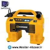 پمپ باد کمپرسور هوا اتوماتیک چند کاره فندکی بلوور کنزاکس دیجیتال مدل KENZAX 5417
