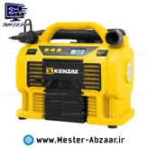 پمپ باد برقی و فندکی دیجیتال اتوماتیک چند کاره کنزاکس کمپرسور بلوور و پمپ هوا مدل Kenzax 5418