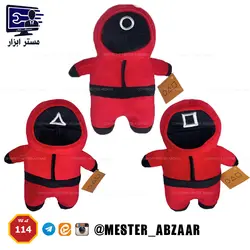 عروسک بازی مرکب اسکویید گیم مخملی نانو