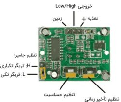 ماژول تشخیص حرکت PIR