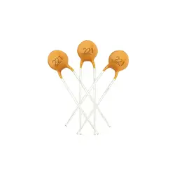 خازن عدسی 220 پیکوفاراد (10 عدد)