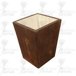 سطل آشغال چوبی کد SA-002