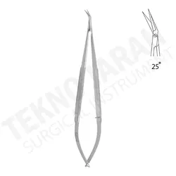 قیچی عروقی ۲۵درجه MARK 18cm