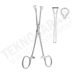 پنس ببکاک Babcock tissue forceps