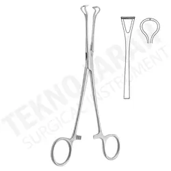 پنس ببکاک Babcock tissue forceps