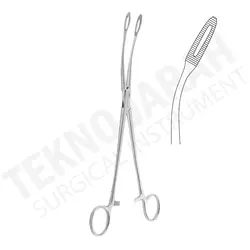 پنس جفت کورتاژ ring forceps