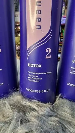 بوتاکس آبی کراتین کوئین