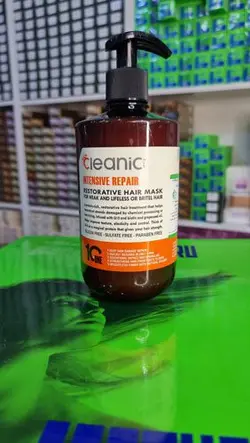 ماسک مو داخل حمام کلینیک ریپیر نارنجی 550 میل cleanic