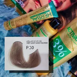 رنگ مو پیکشن سری رنگ های ترکیبی بلوند ماسه ایی خیلی روشنP30