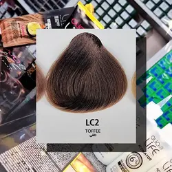 رنگ مو اولیا لایف سری کافی شاپ شماره LC2 رنگ تافی حجم 100 میل