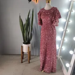 لباس مجلسی مزونی پولک مخمل سایز 36 تا48