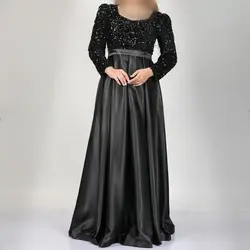 لباس مجلسی زنانه ماکسی مجلسی ساتن و پولک سایز 36 تا 50 رنگ مشکی و سبز