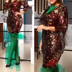 سارافون مجلسی پولک دو رو سایز 36 تا52