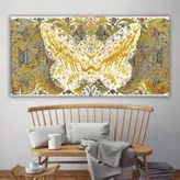 تابلو بوم نقاشیخط هنری مدرن ایرانی گالری چارگوش مدل 2779.1