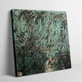 تابلو بوم نقاشیخط هنری مدرن ایرانی گالری چارگوش مدل 7327.1