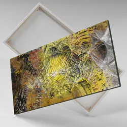 تابلو بوم نقاشیخط هنری مدرن ایرانی گالری چارگوش مدل 6624