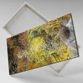 تابلو بوم نقاشیخط هنری مدرن ایرانی گالری چارگوش مدل 6624