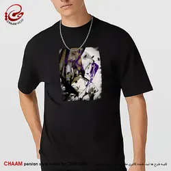 تیشرت هنری ایرانی با شعر بنمای رخ که باغ و گلستانم آرزوست برند چام 2978