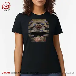 تیشرت خاص هنری ایرانی با طرح بر من مگیر اگر شدم آشفته دل ز عشق برند چام 2251