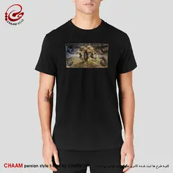 تیشرت خاص هنری ایرانی با طرح حجاب چشم دل شد چشم صورت برند چام 2255