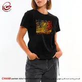 تیشرت هنری ایرانی با شعر امید هیچ معجزی ز مرده نیست. زنده باش برند چام 7112